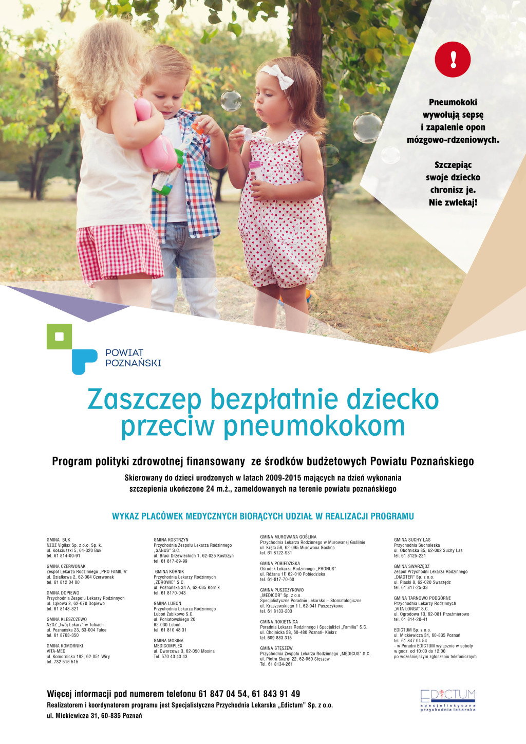 plakat pneumokoki