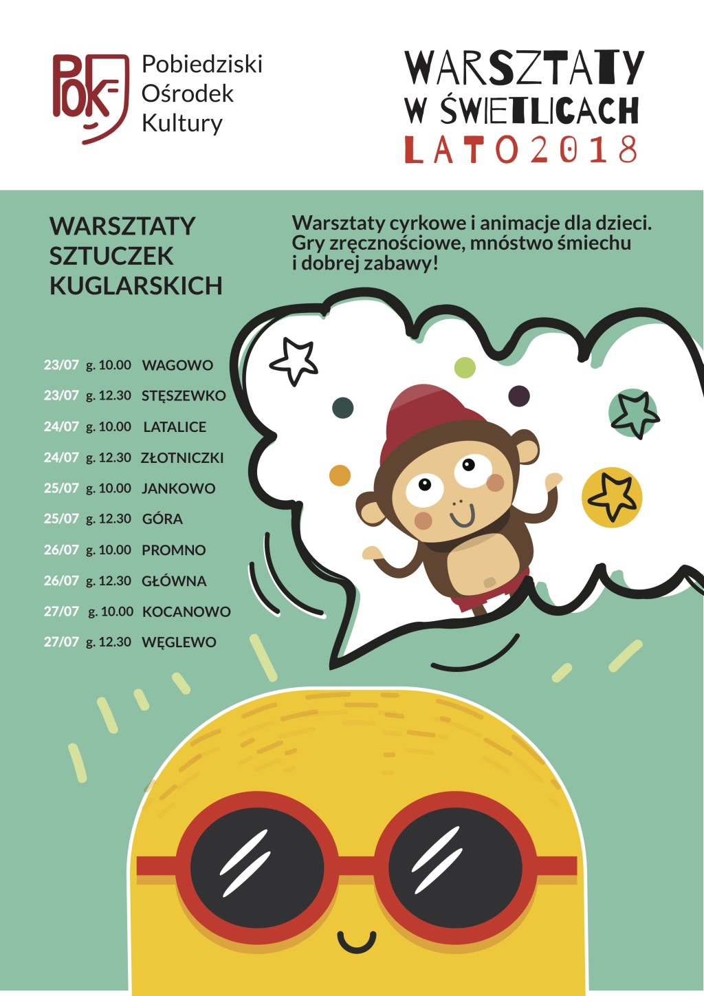 WARSZTATY W ŚWIETLICY - KUGLARSKIE SZTUCZKI