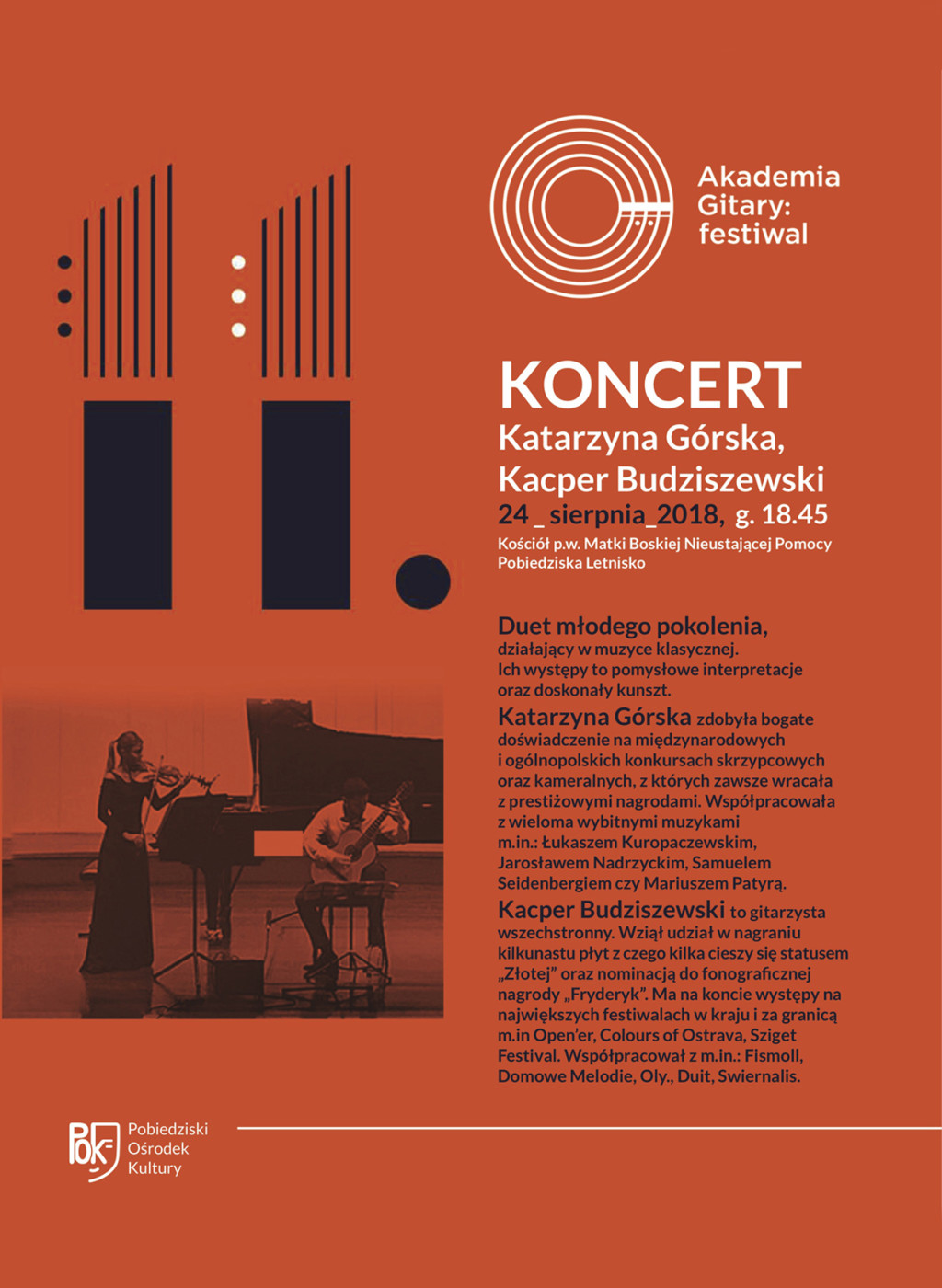 AKADEMIA GITARY 2018 PLAKAT na www