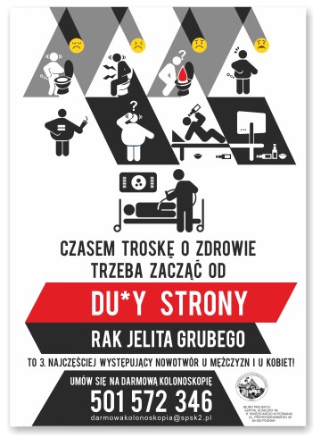 Program badań przesiewowych raka jelita grubego - plakat II