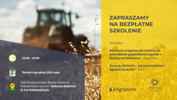 Szkolenie eAgronom_Urząd Miasta Pobiedziska