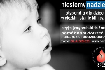 Stypendia SPES - plakat 2020