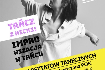 WARSZTATY 2 TANECZNE Z NICKI IMPRO - PLAKAT