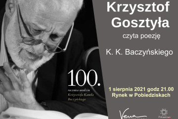 maly główne 100 rocznica Krzysztofa Kamila Baczyńskiego