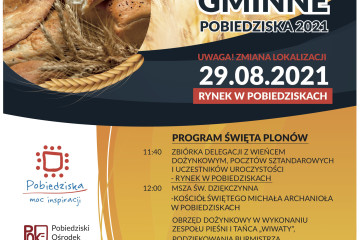 dożynki 2021 PLAKAT ZMIANA LOKALIZACJI OK