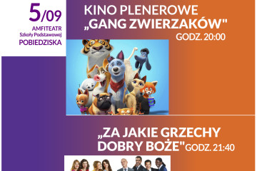 FESTIWALOWE LATO 2021 PLAKAT GANG ZWERZAKÓW