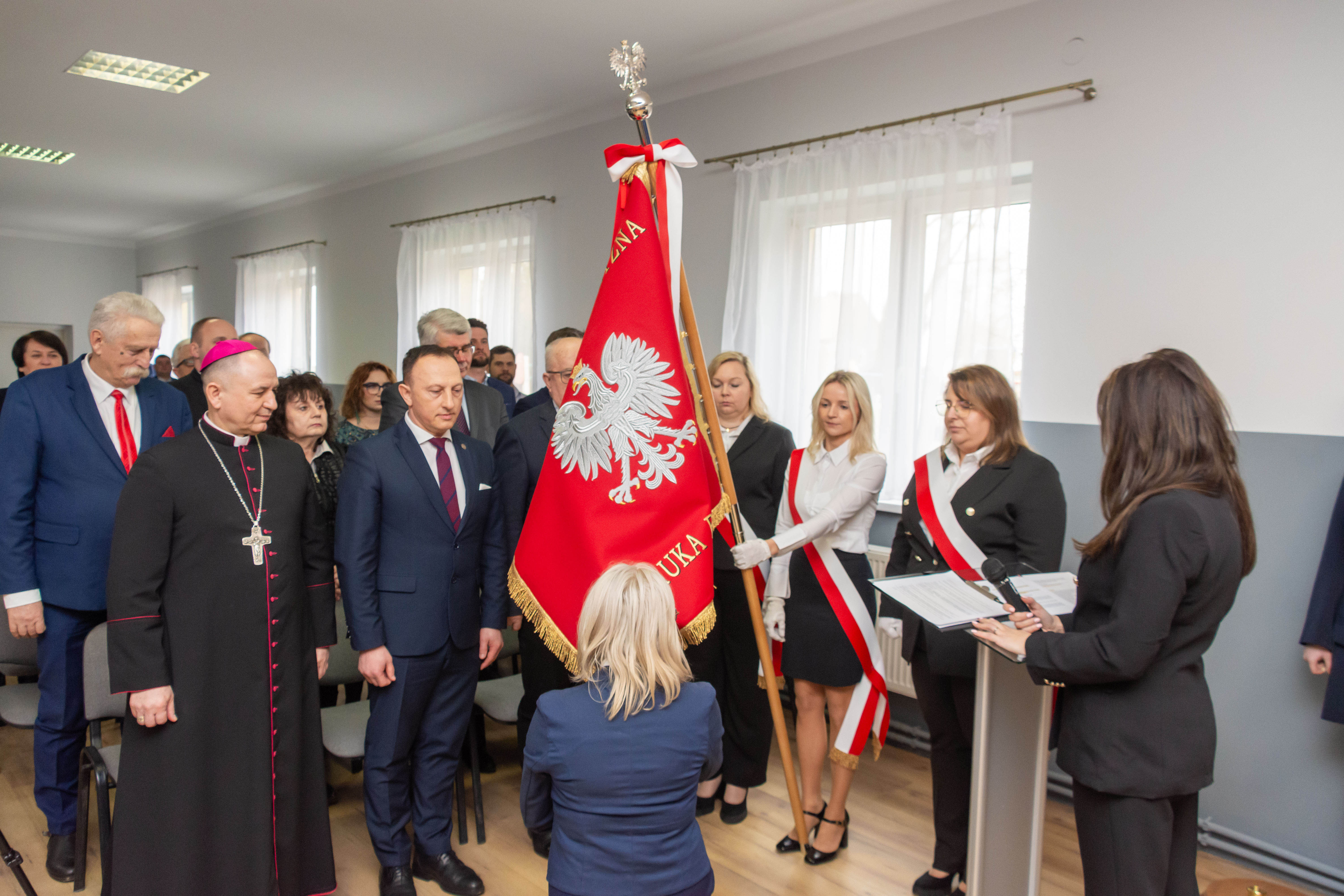 Nadanie sztandaru szkole w Węglewie 25.02.2025-6328