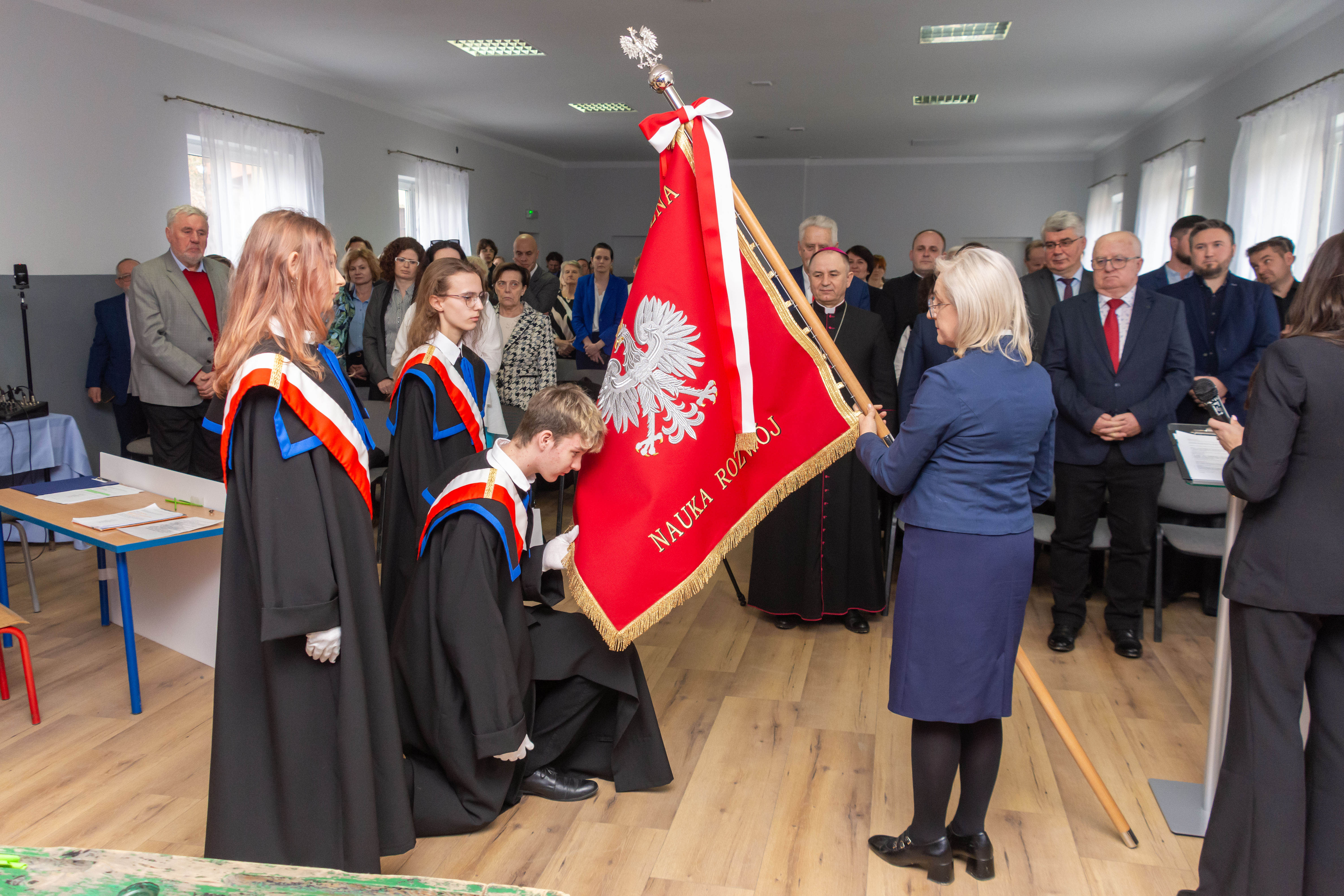 Nadanie sztandaru szkole w Węglewie 25.02.2025-6335
