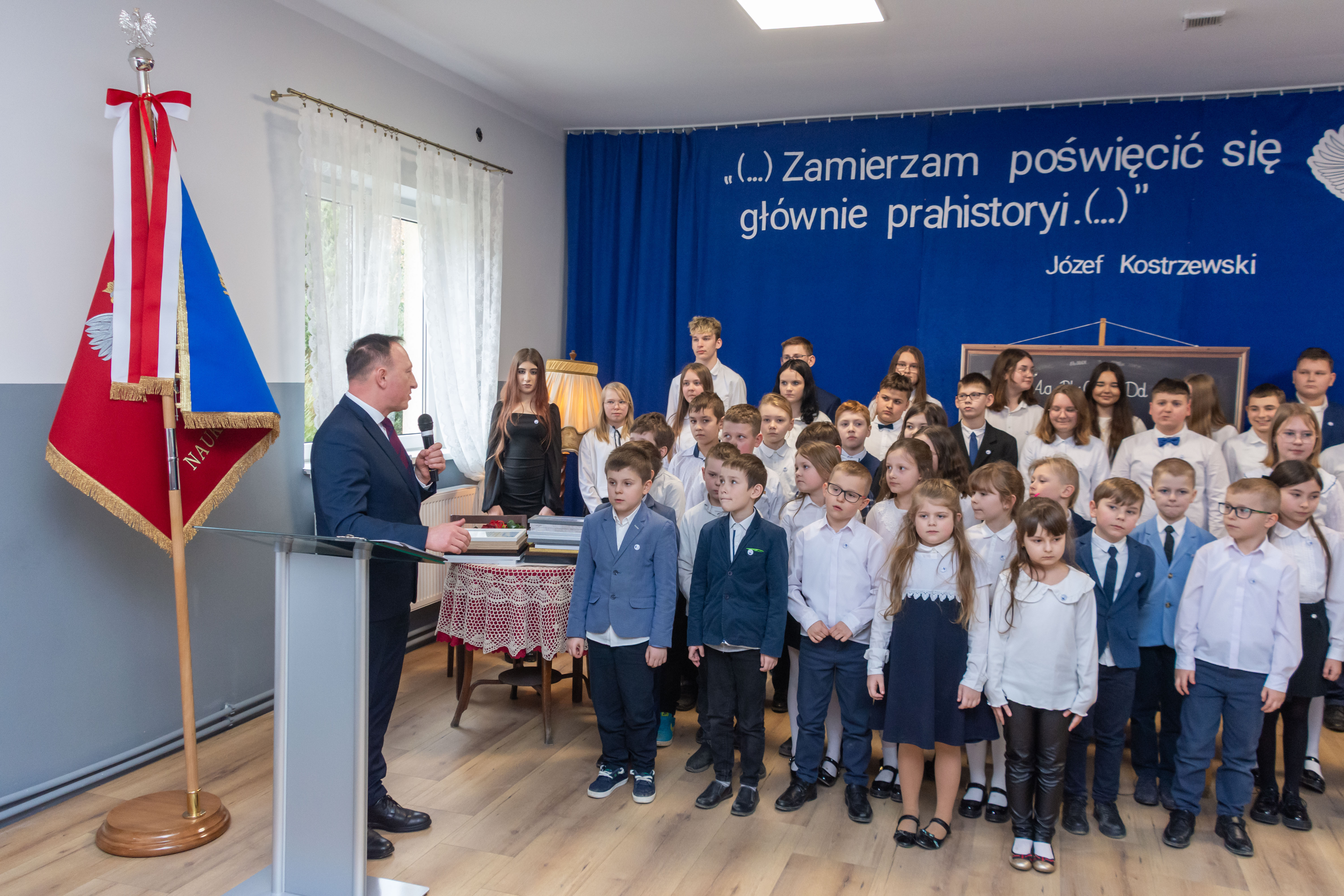 Nadanie sztandaru szkole w Węglewie 25.02.2025-6397