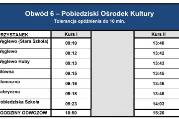 Obwód 6c– Pobiedziski Ośrodek Kultury