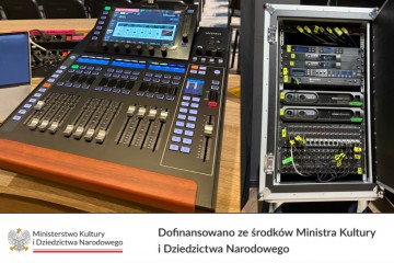 dofinansowaniu z Ministerstwo Kultury i Dziedzictwa Narodowego