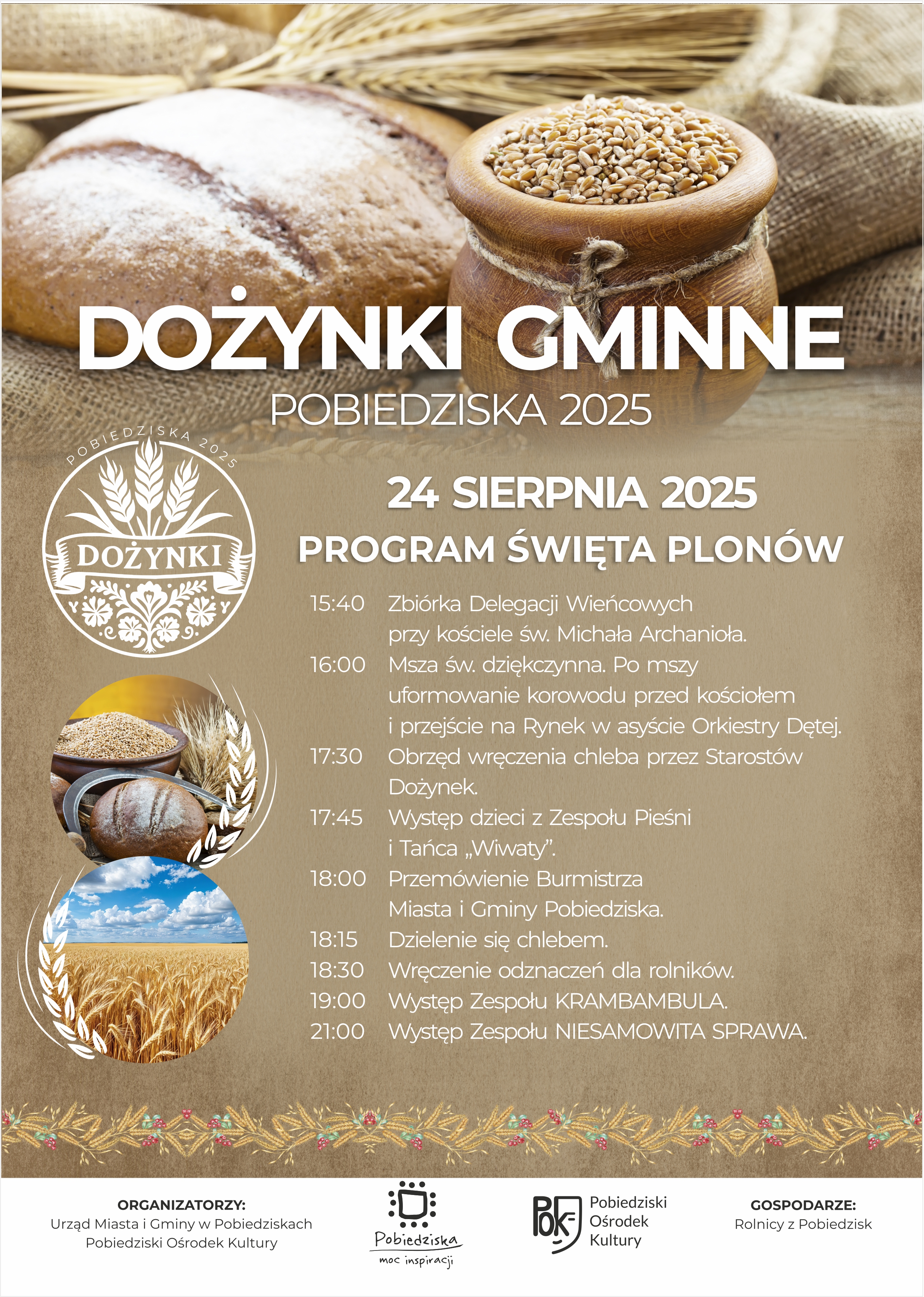DOŻYNKI 25 PLAKAT