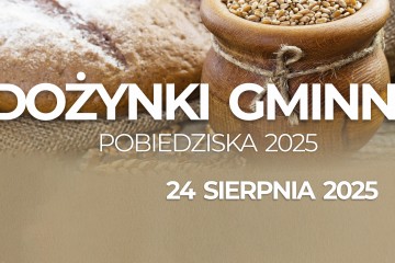 Dożynki Gminne 2025 baner