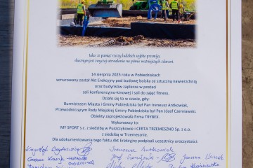 Wmurowanie Akt Erekcyjny BOISKA SPORTOWEGO Z SALĄ KONFERENCYJ (17)