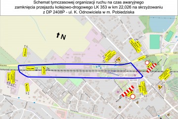 9 km 22,026 Pobiedziska-AWARYJKA
