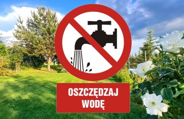 oszczędzaj wodę